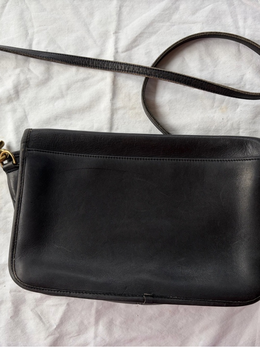 Vintage Black Coach City Bag - Picture 2 of 9